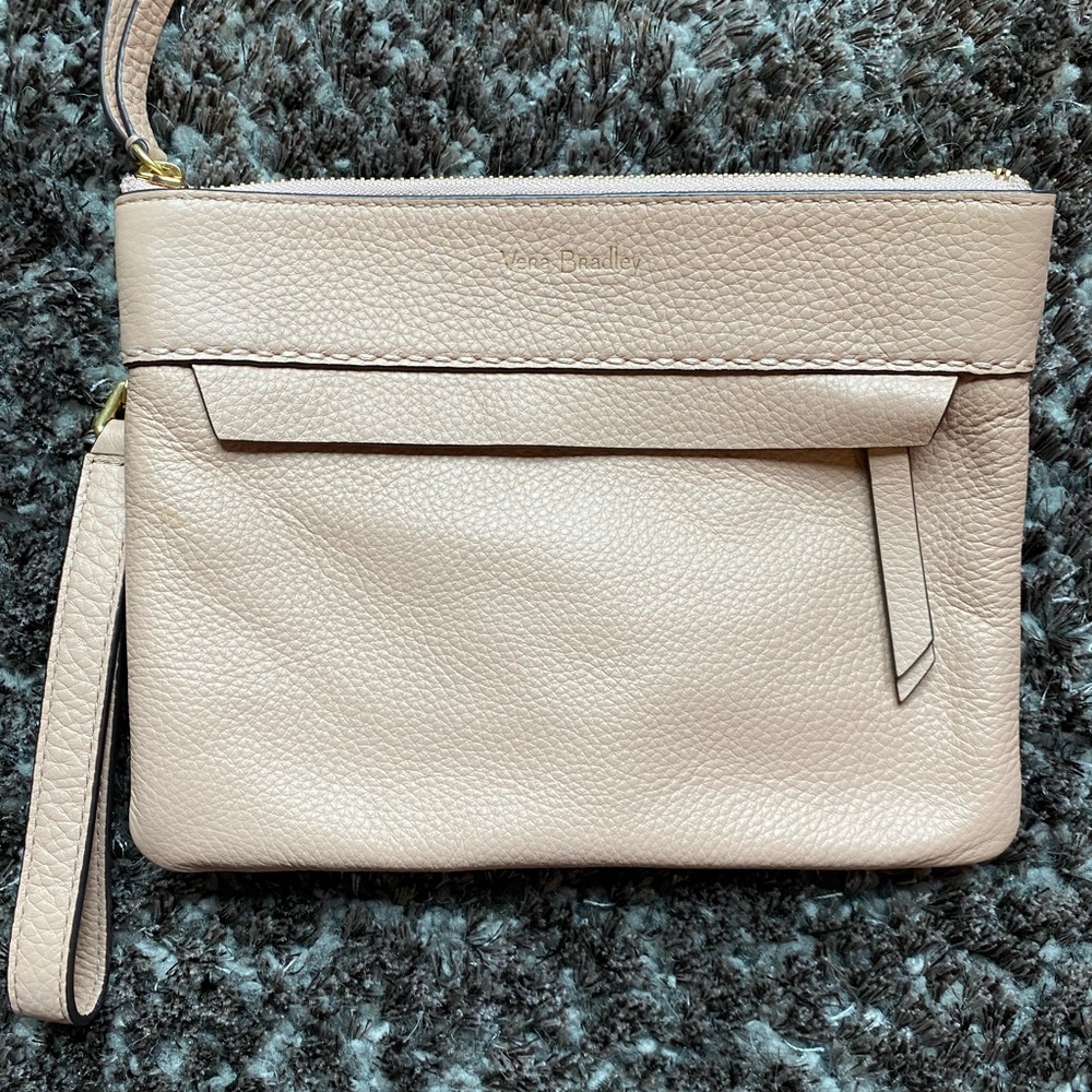 Vera Bradley Leather Blush Pink Purse